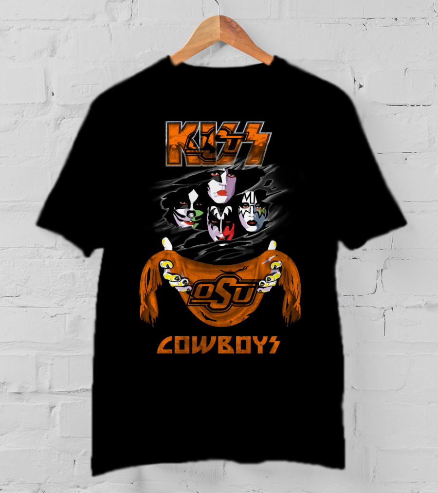 KISS OSU Cowboys Ncaa Oklahoma State T-Shirt