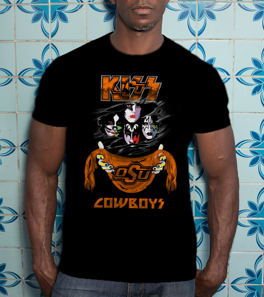 KISS OSU Cowboys Ncaa Oklahoma State T-Shirt