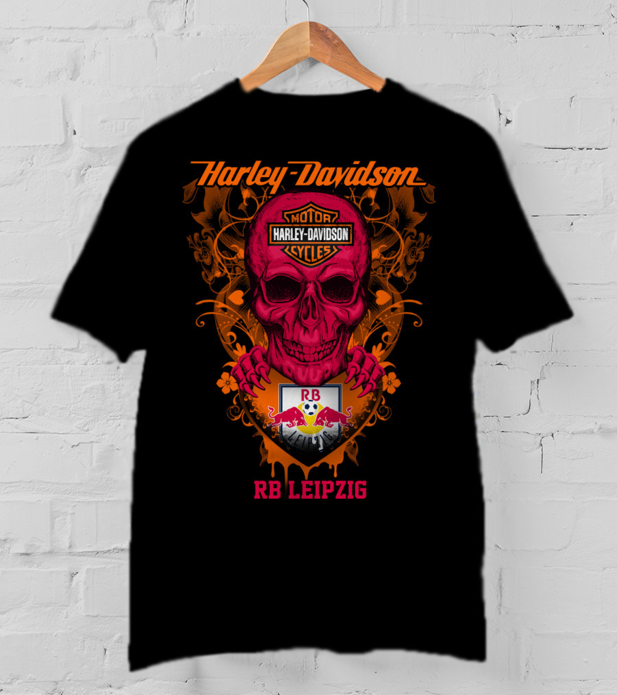 Harley Davidson Rb Leipzig Skull T-Shirt