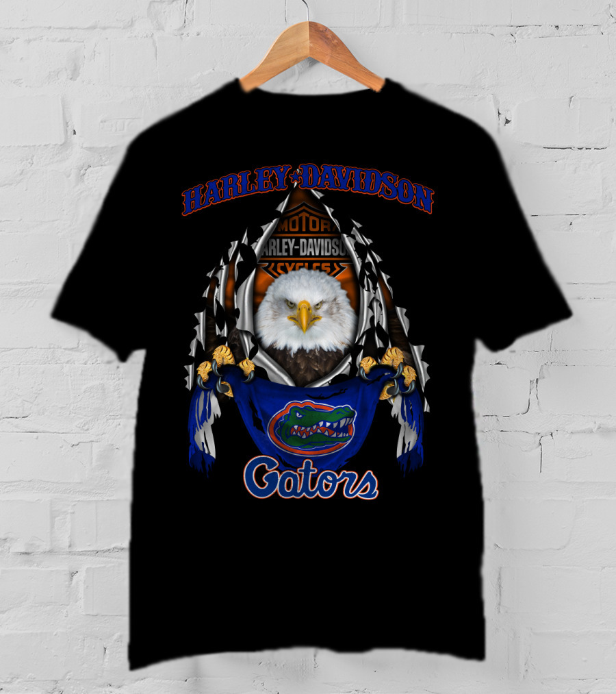 Harley Davidson Florida Gators Eagle T-Shirt