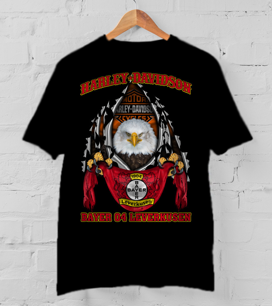Harley Davidson Bayer 04 Leverkusen Eagle T-Shirt