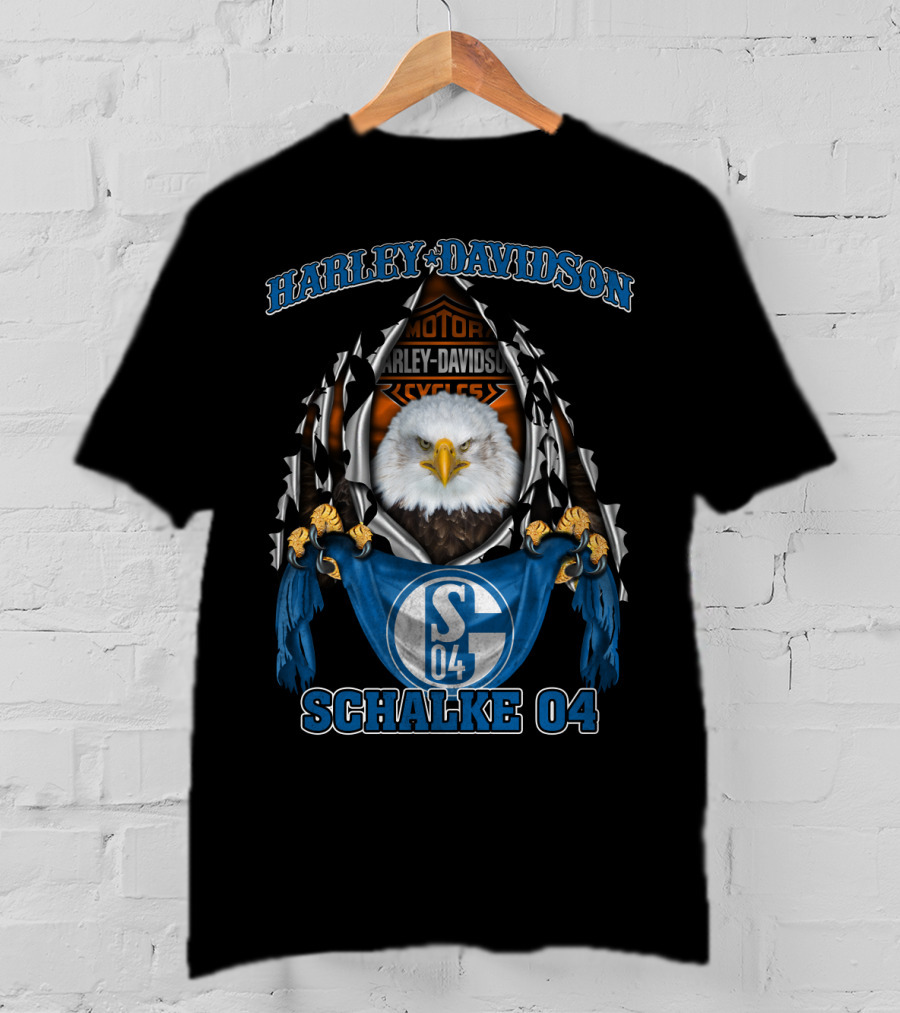 Harley Davidson Motor Cycles Schalke T-Shirt