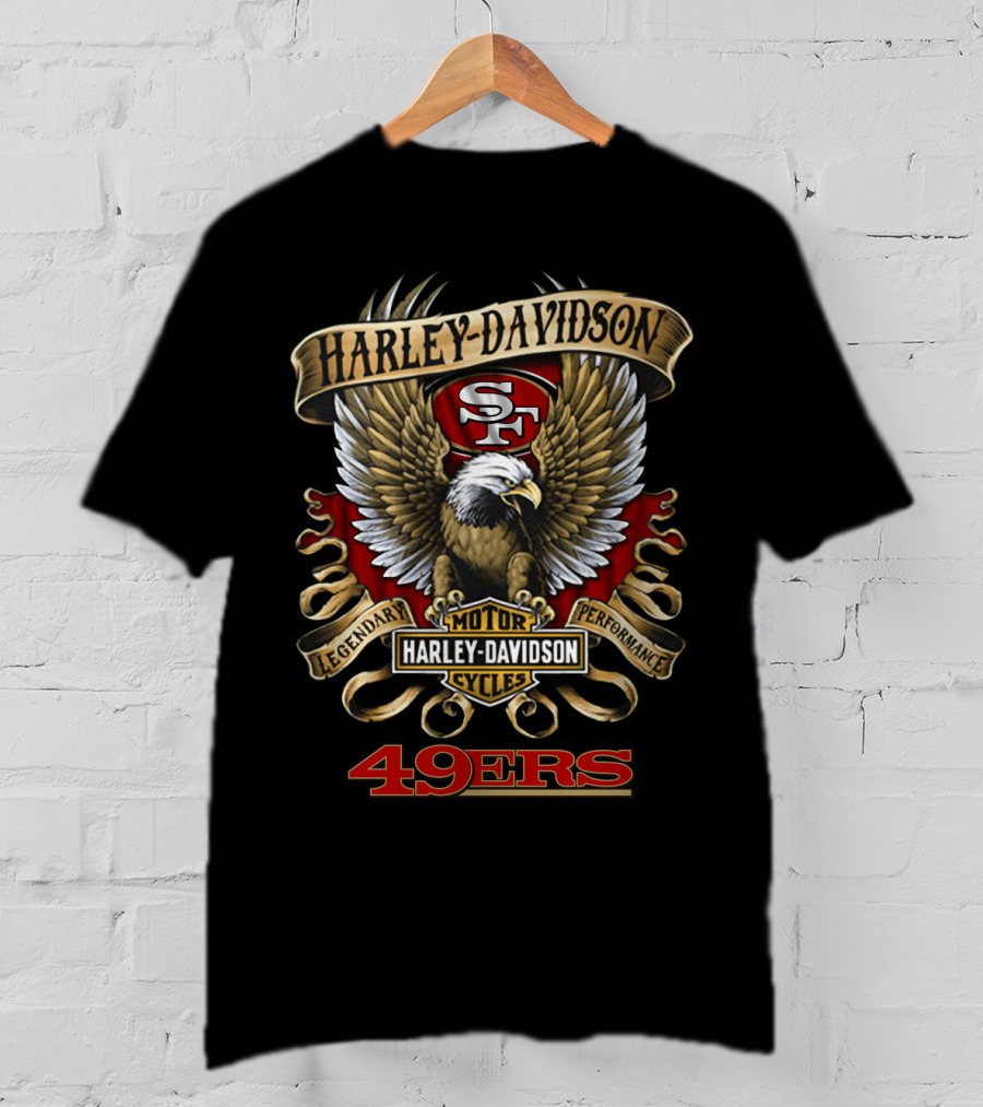 Harley Davidson San Francisco 49ers Legendary Performance T-Shirt