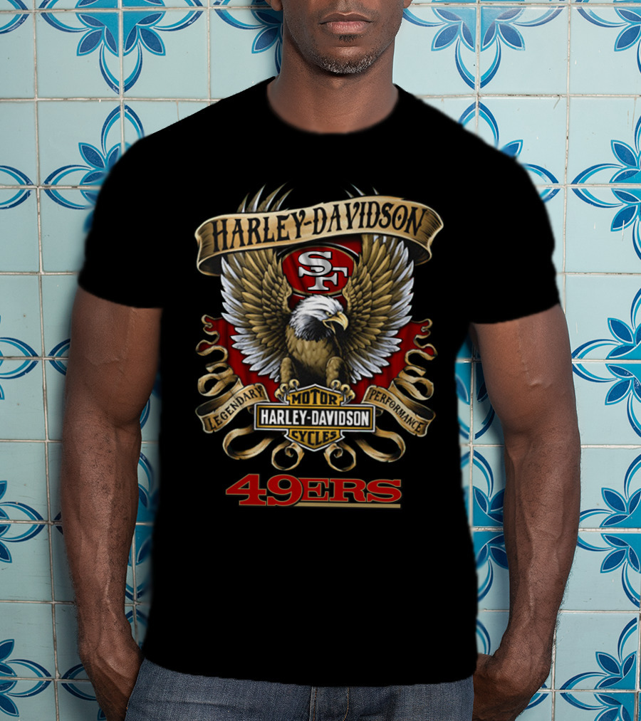 Harley Davidson San Francisco 49ers Legendary Performance T-Shirt