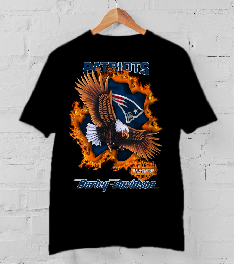 Patriots Harley Davidson New England Patriots T-Shirt