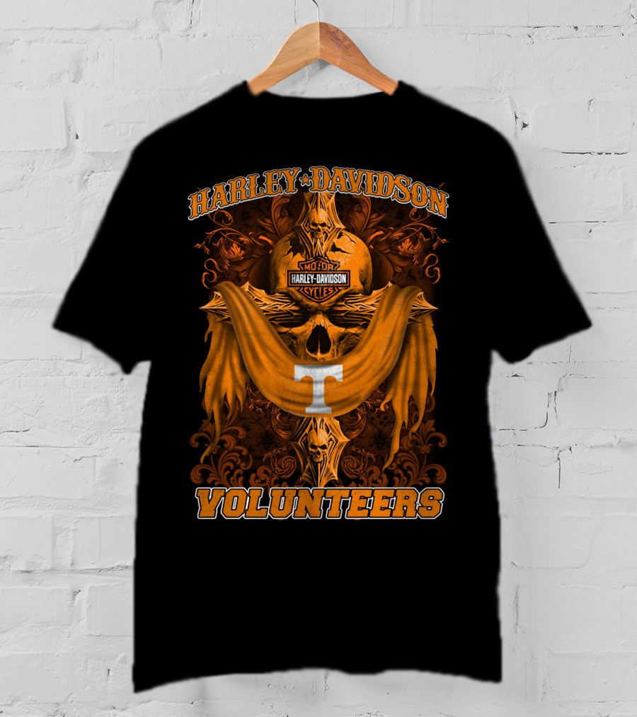 Harley Davidson Volunteers Tennessee Motorcycles T-Shirt