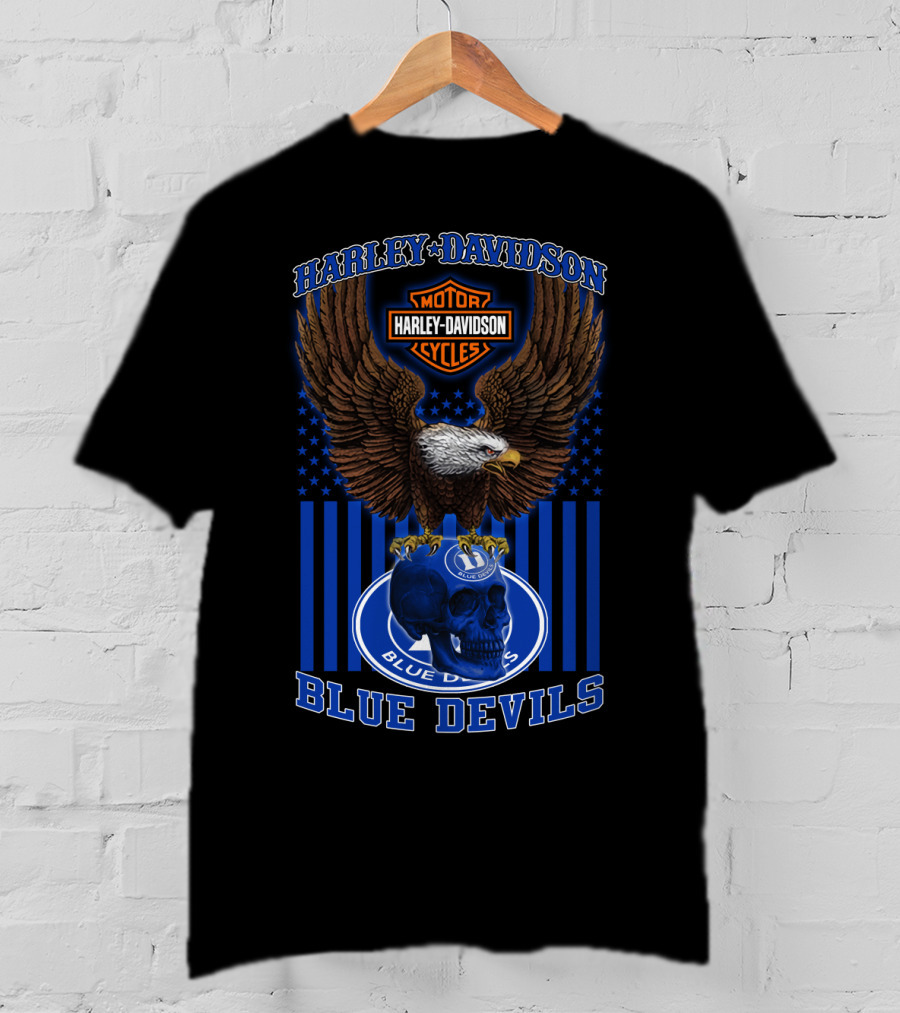Harley Davidson Motorcycles Blue Devils Hd 04.21 T-Shirt