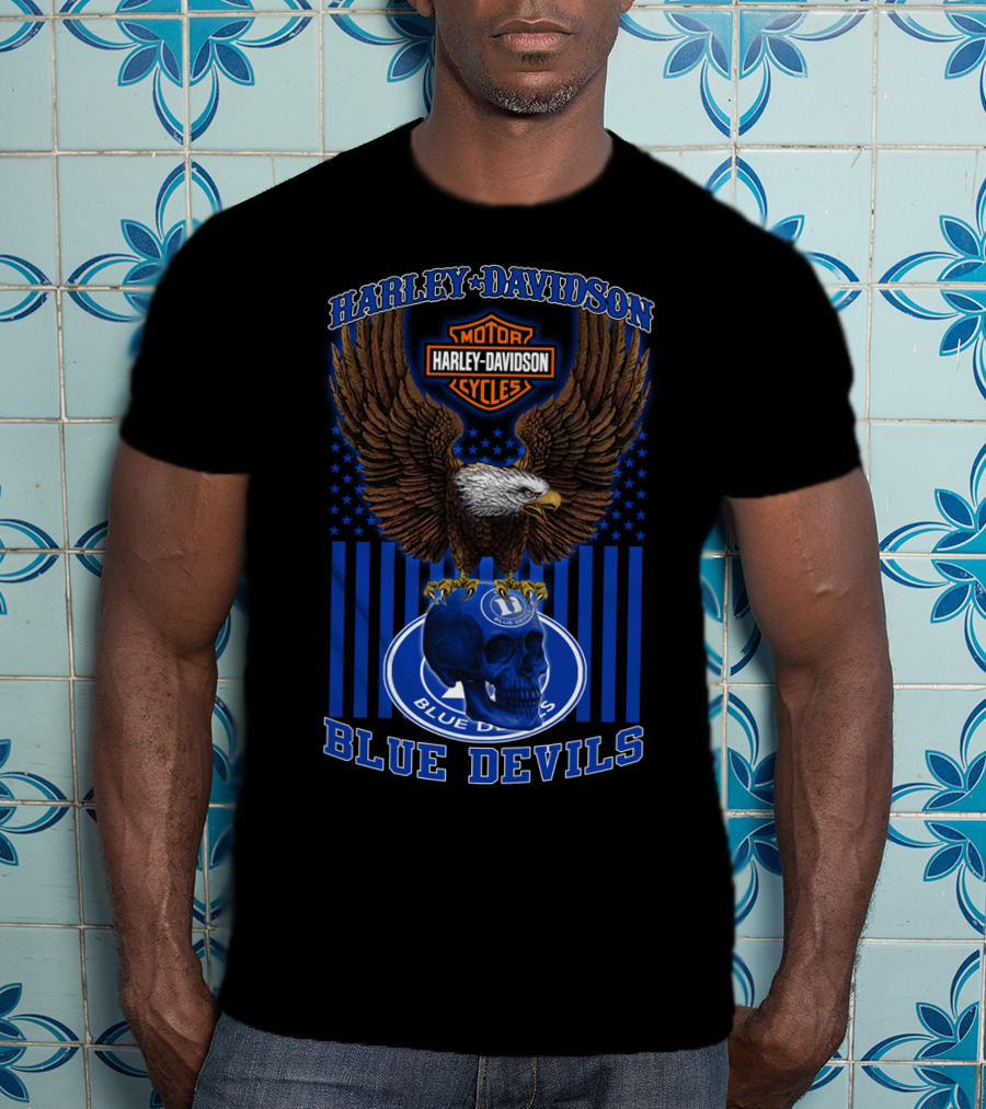 Harley Davidson Motorcycles Blue Devils Hd 04.21 T-Shirt