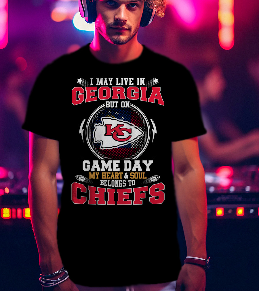 Georgia Residents Love Kansas City Chiefs Game Day T-Shirt