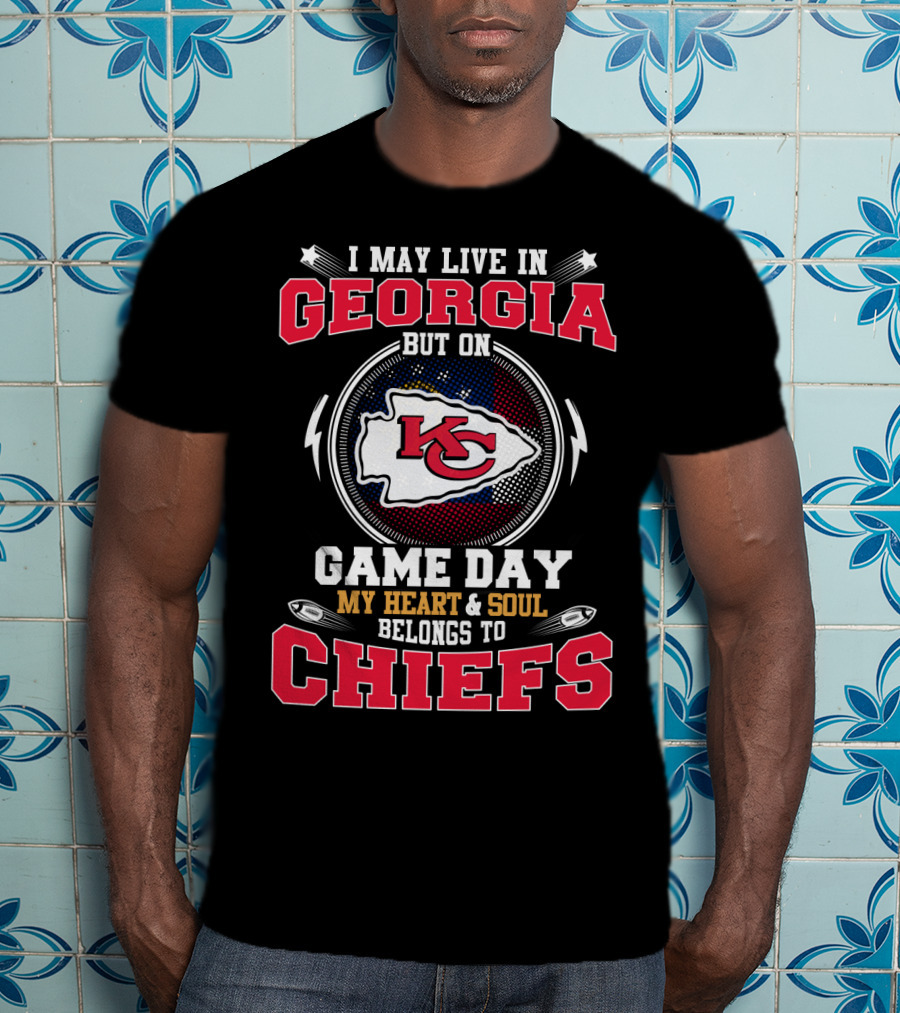 Georgia Residents Love Kansas City Chiefs Game Day T-Shirt