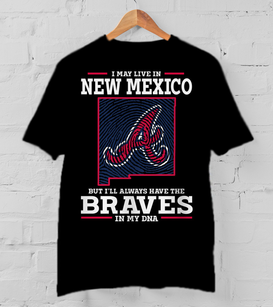New Mexico Braves IN My Dna Fingerprint A T-Shirt