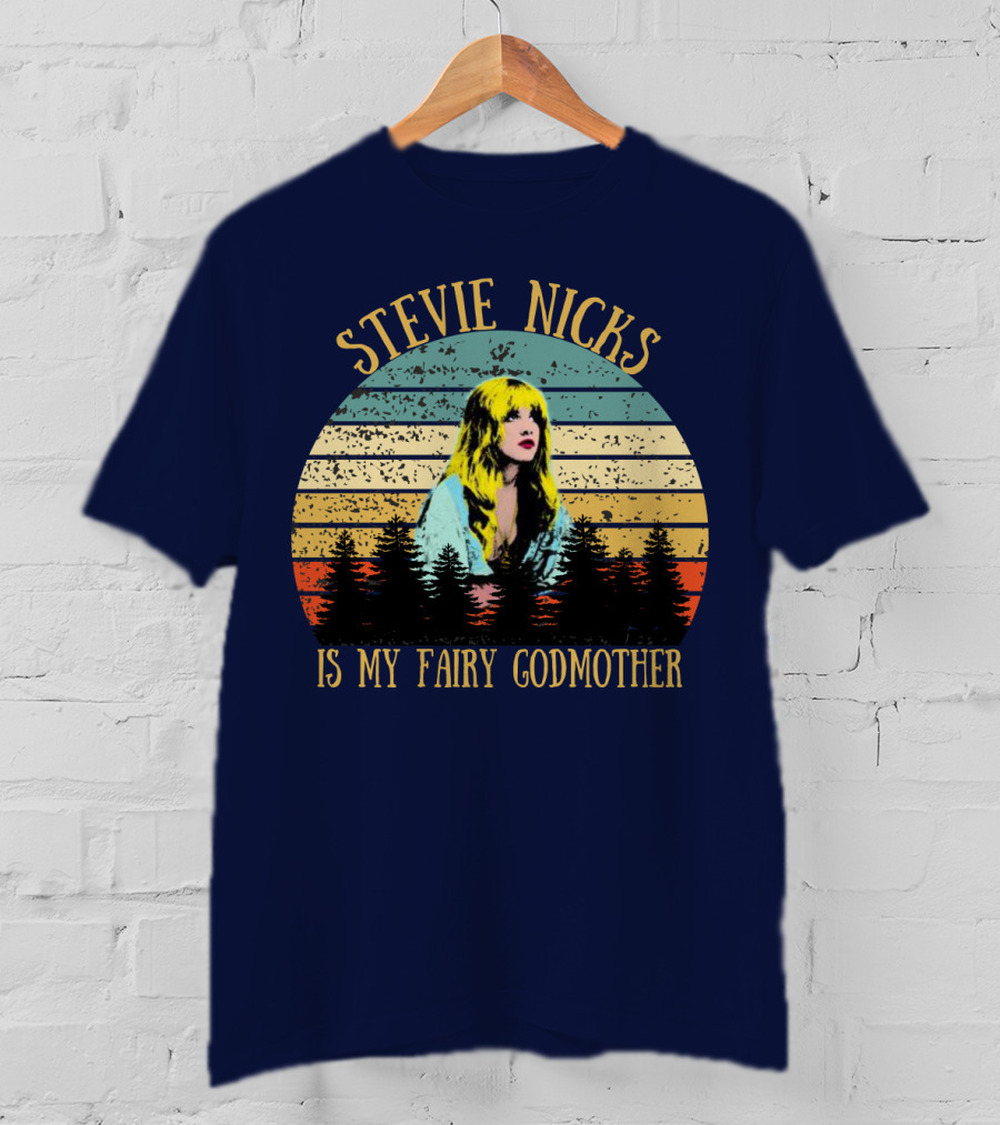 Stevie Nicks Is My Fairy Godmother Vintage Love T-Shirt