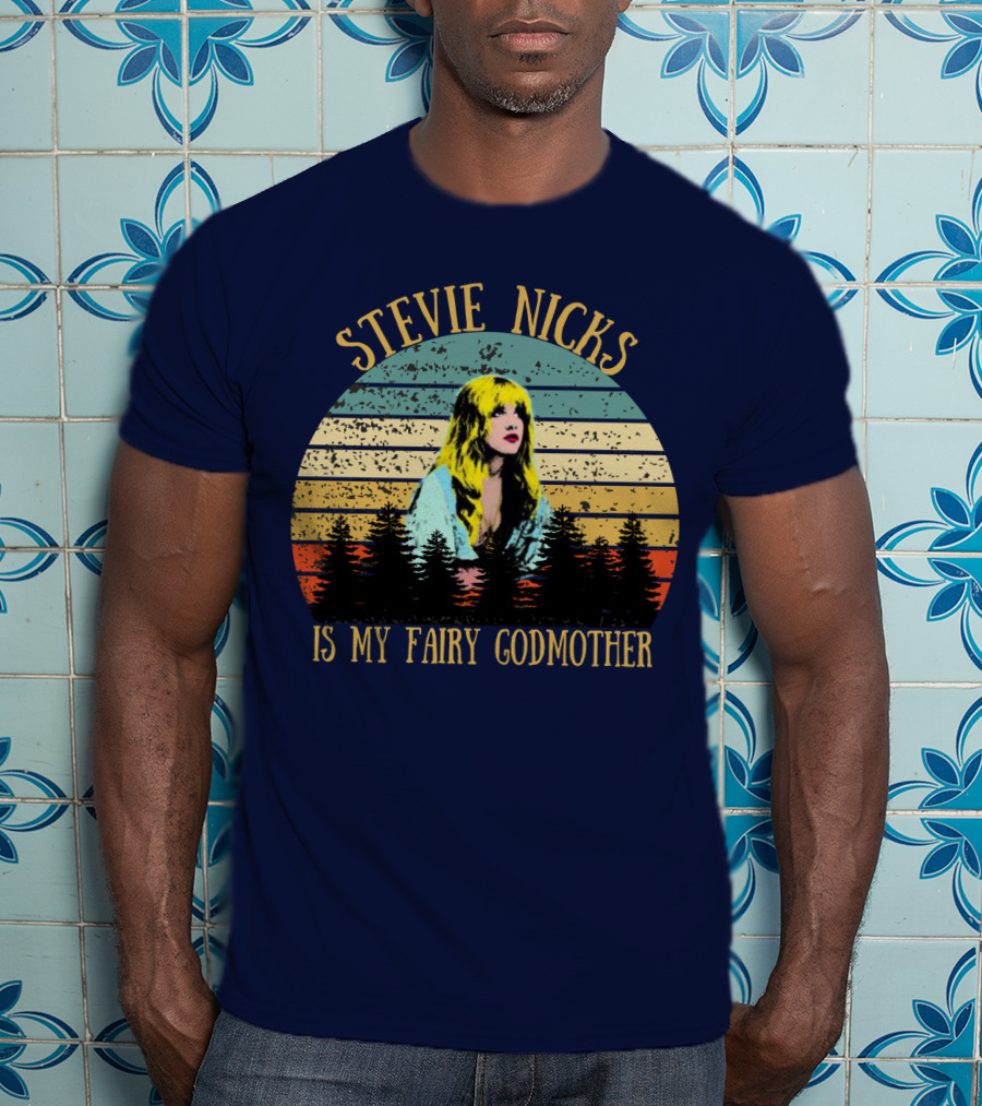 Stevie Nicks Is My Fairy Godmother Vintage Love T-Shirt