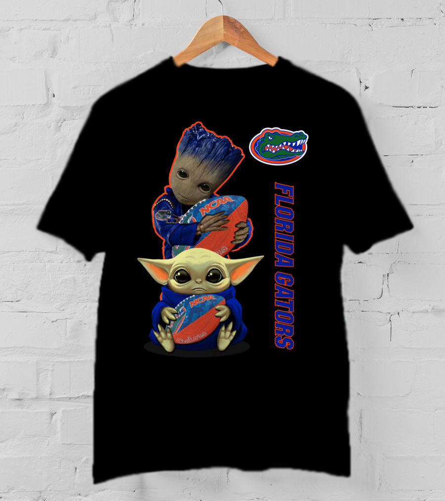 Florida Gators Ncaa Football Baby Alien And Tree Character T-Shirt