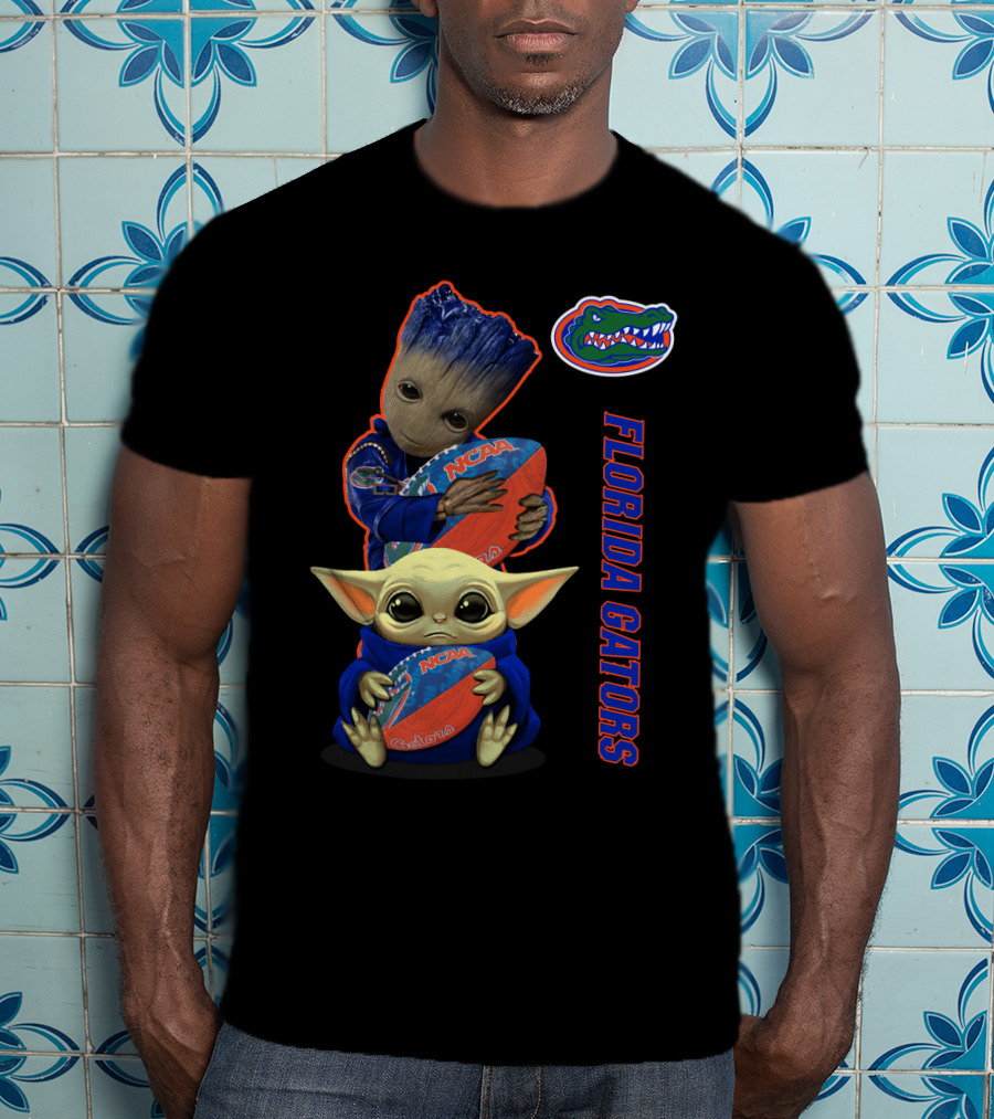 Florida Gators Ncaa Football Baby Alien And Tree Character T-Shirt