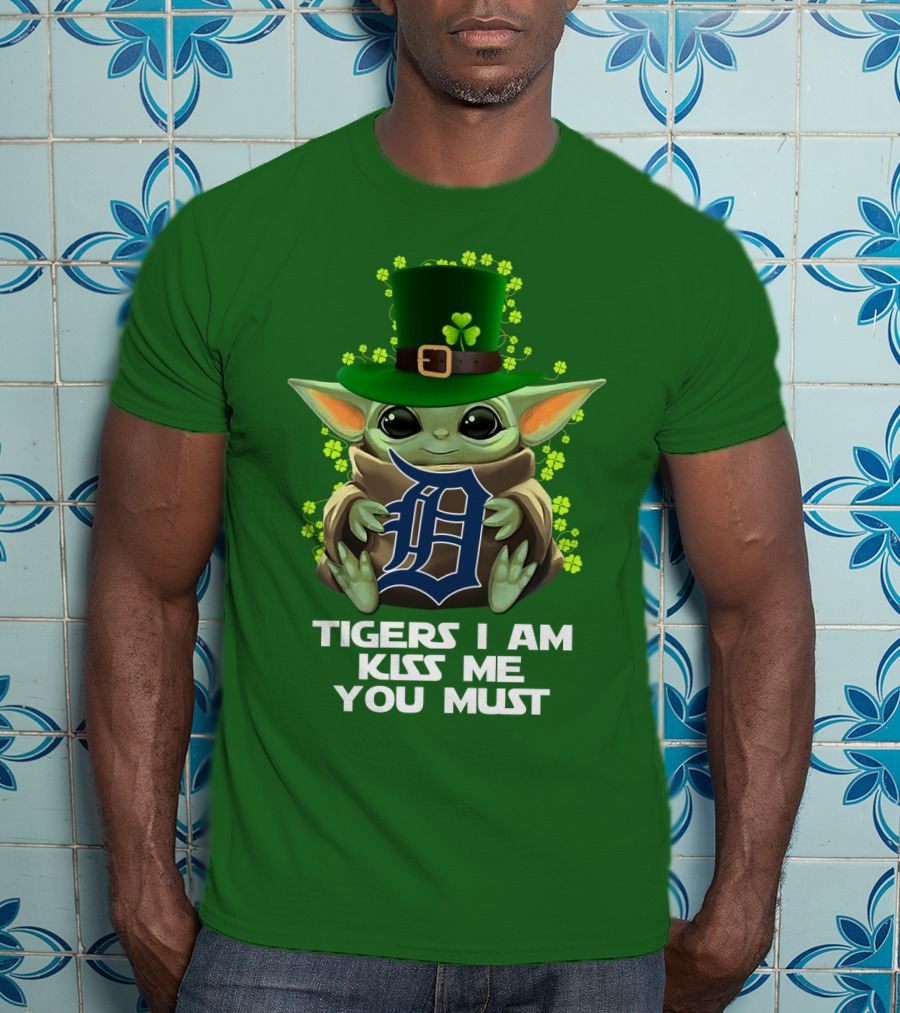 Tigers I Am Kiss Me You Must 44 Dt Mlb Tvl T-Shirt