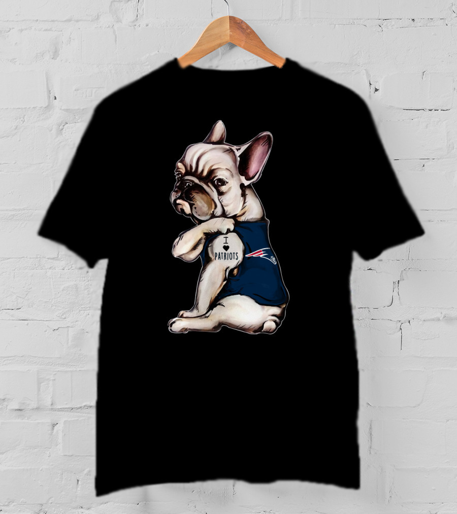 I Love Patriots New England Bulldogs Hta 20 T-Shirt
