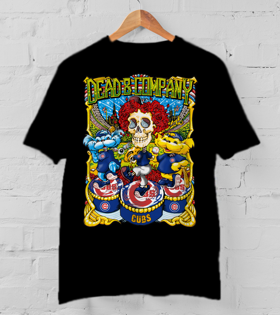 Dead & Company Cubs Mlb Collaboration T-Shirt