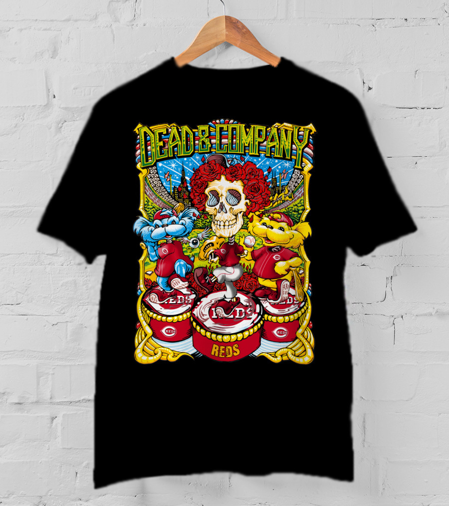 Dead & Company Reds Mlb 61 T-Shirt