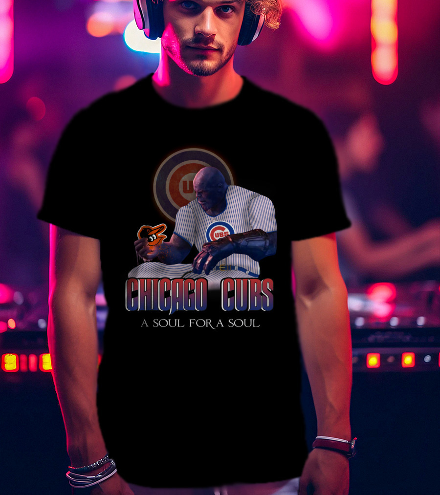 Chicago Cubs Thanos A Soul For A Soul Orioles Mlb T-Shirt