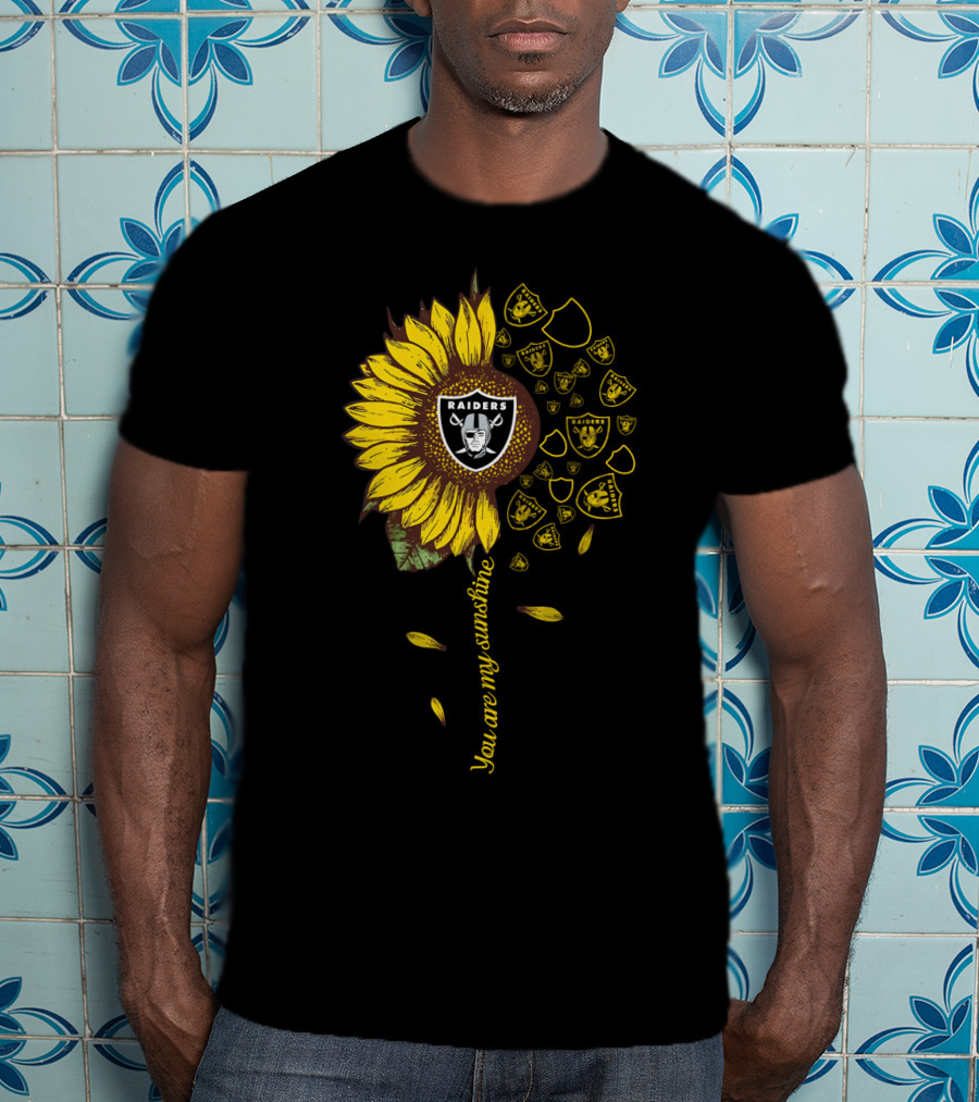 You Are My Sunshine Raiders Sunflower T-Shirt