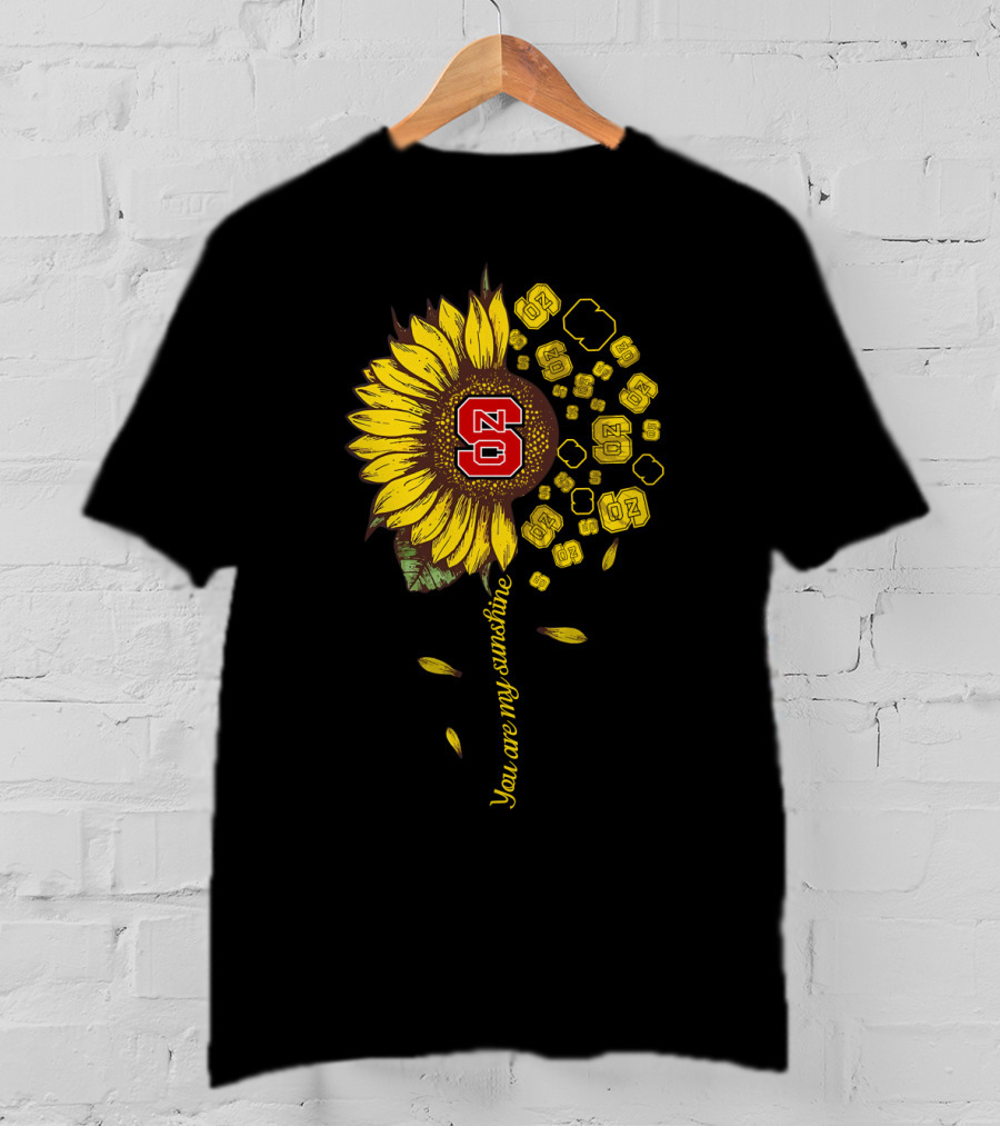 You Are My Sunshine Sunflower 02 Red Center T-Shirt