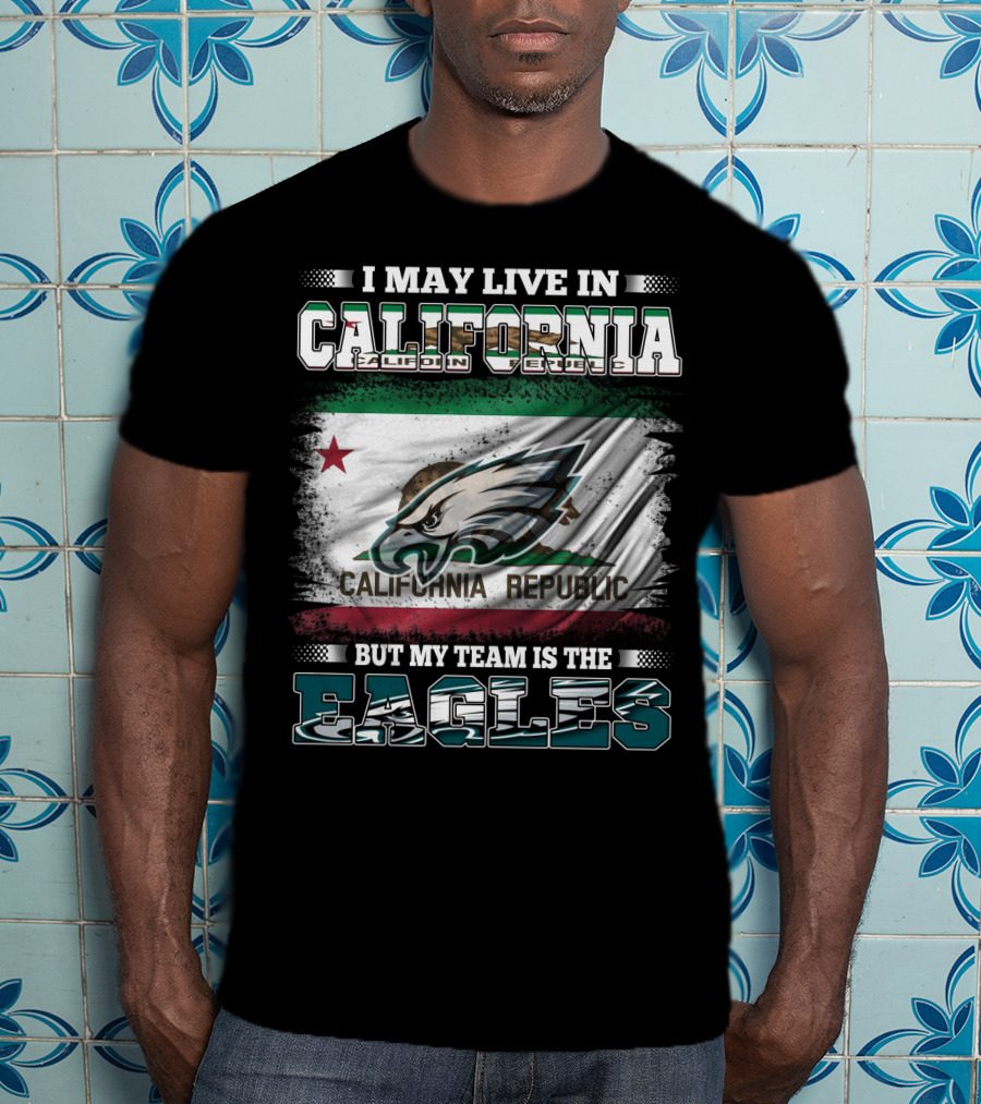 California Republic Loyal Fan Of Eagles T-Shirt