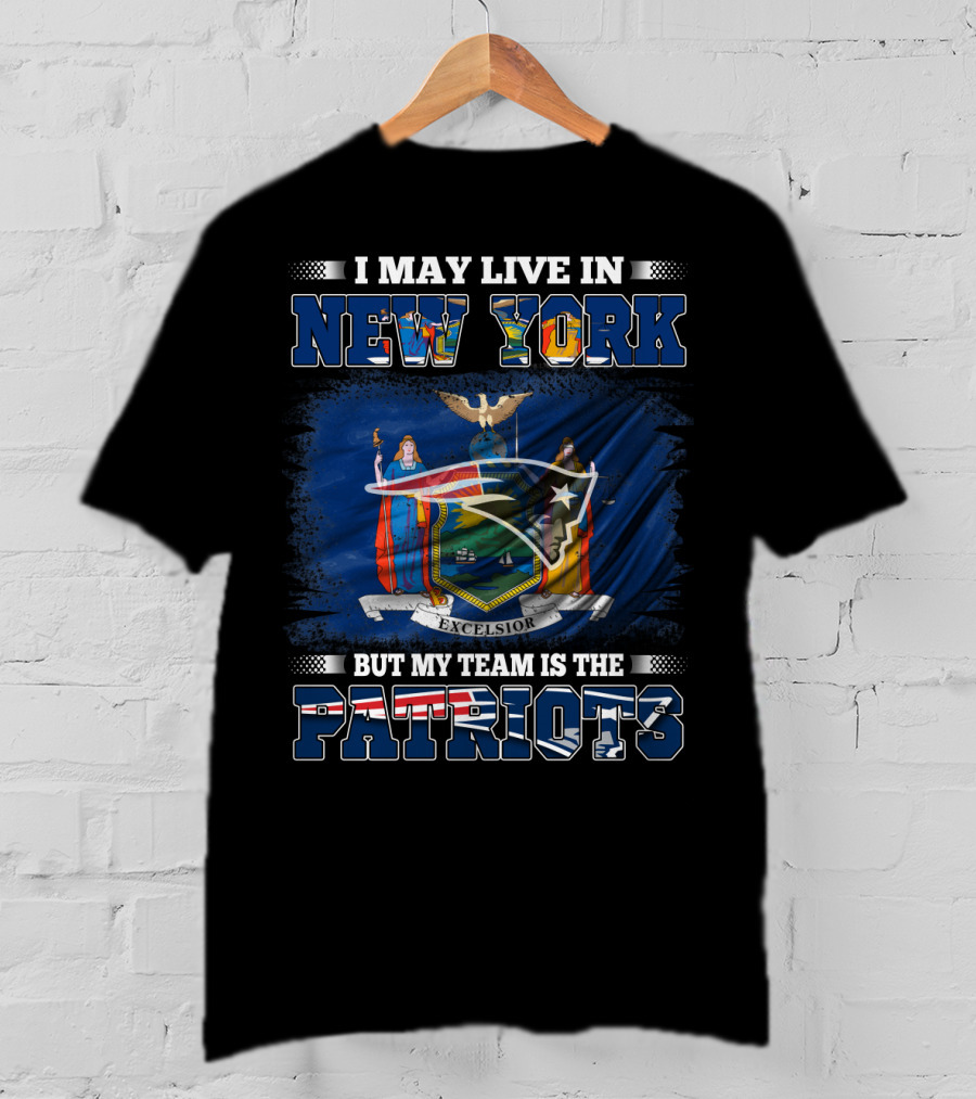 New York Loyal Resident Proud Patriots Team Fan T-Shirt