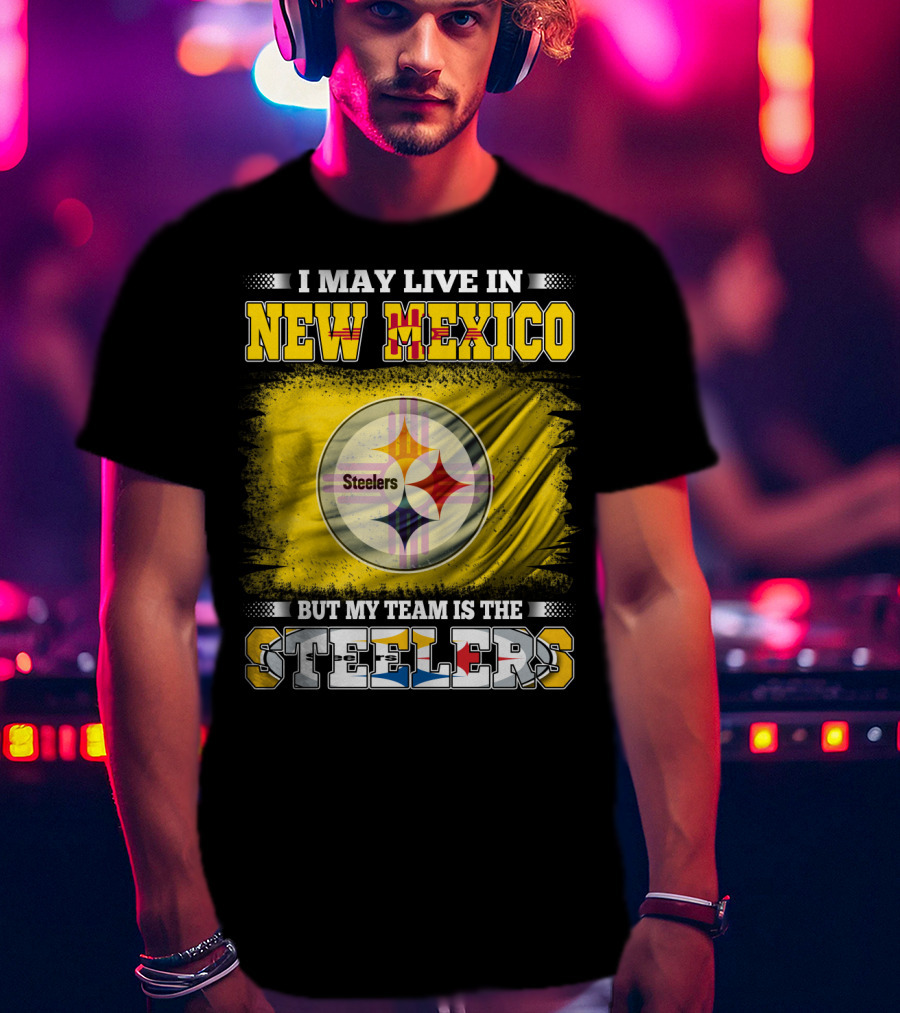 New Mexico Fan Of The Steelers Team T-Shirt