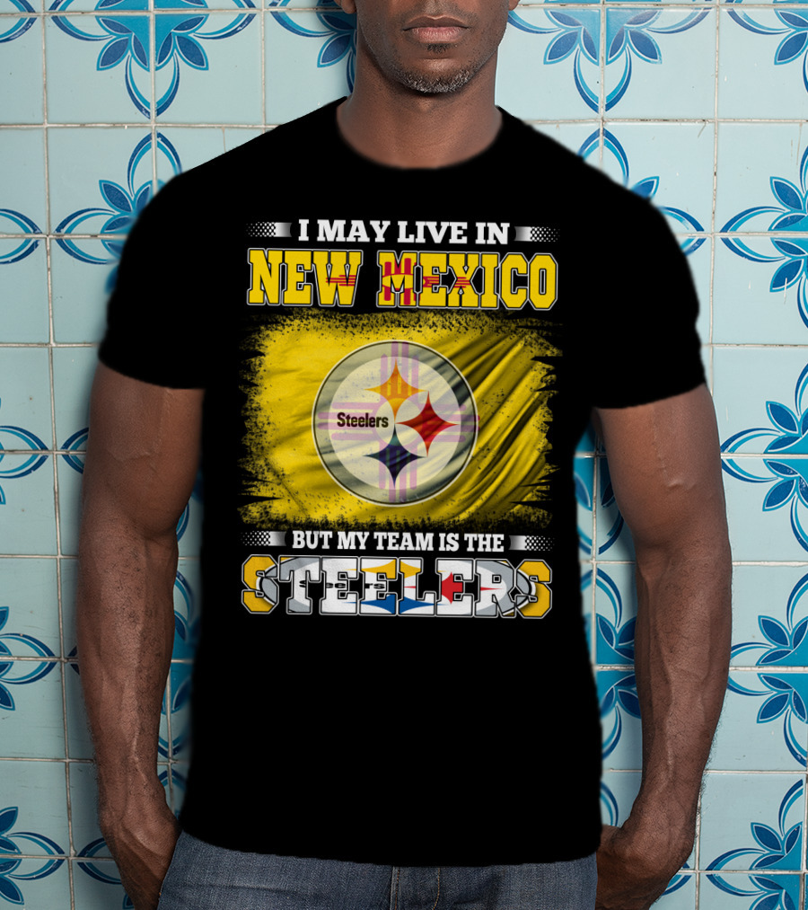 New Mexico Fan Of The Steelers Team T-Shirt