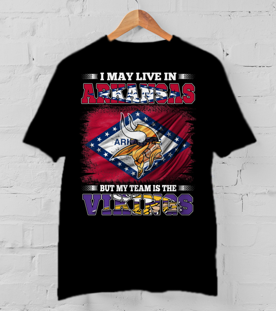 Arkansas Loyalty With Viking Pride Football Fan T-Shirt