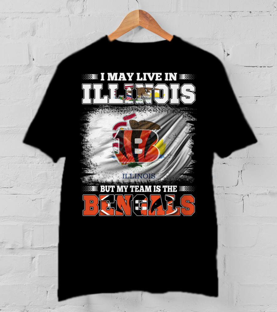 Illinois Pride And Loyalty To The Bengals Team T-Shirt