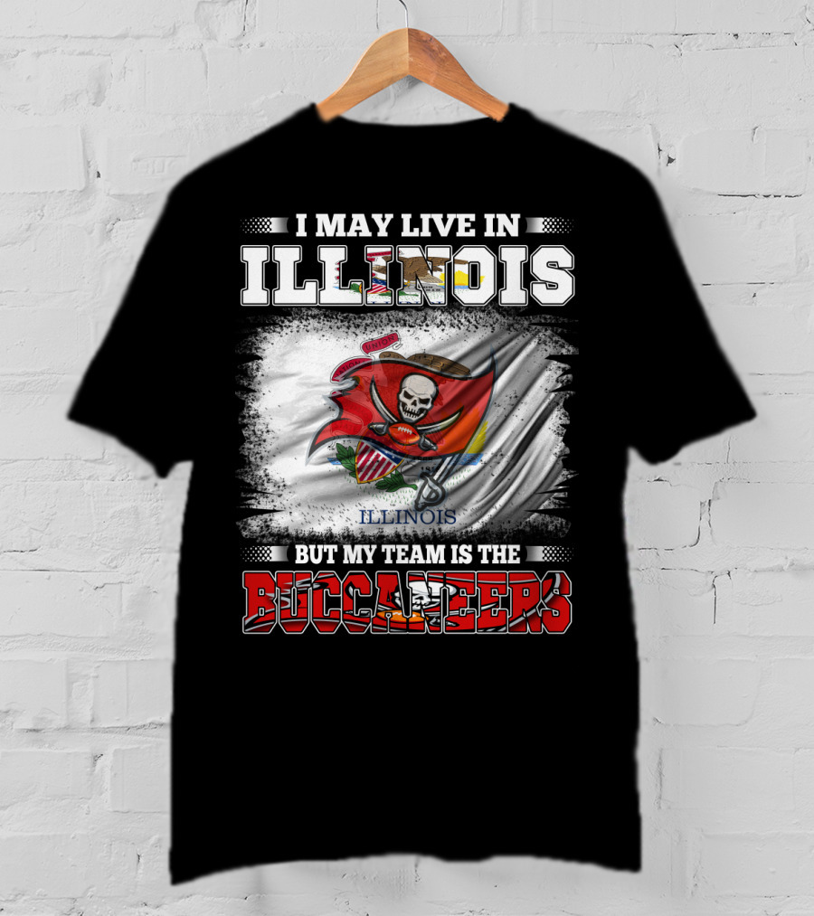 Illinois-Based Fan Connection To Buccaneers Team Pride T-Shirt