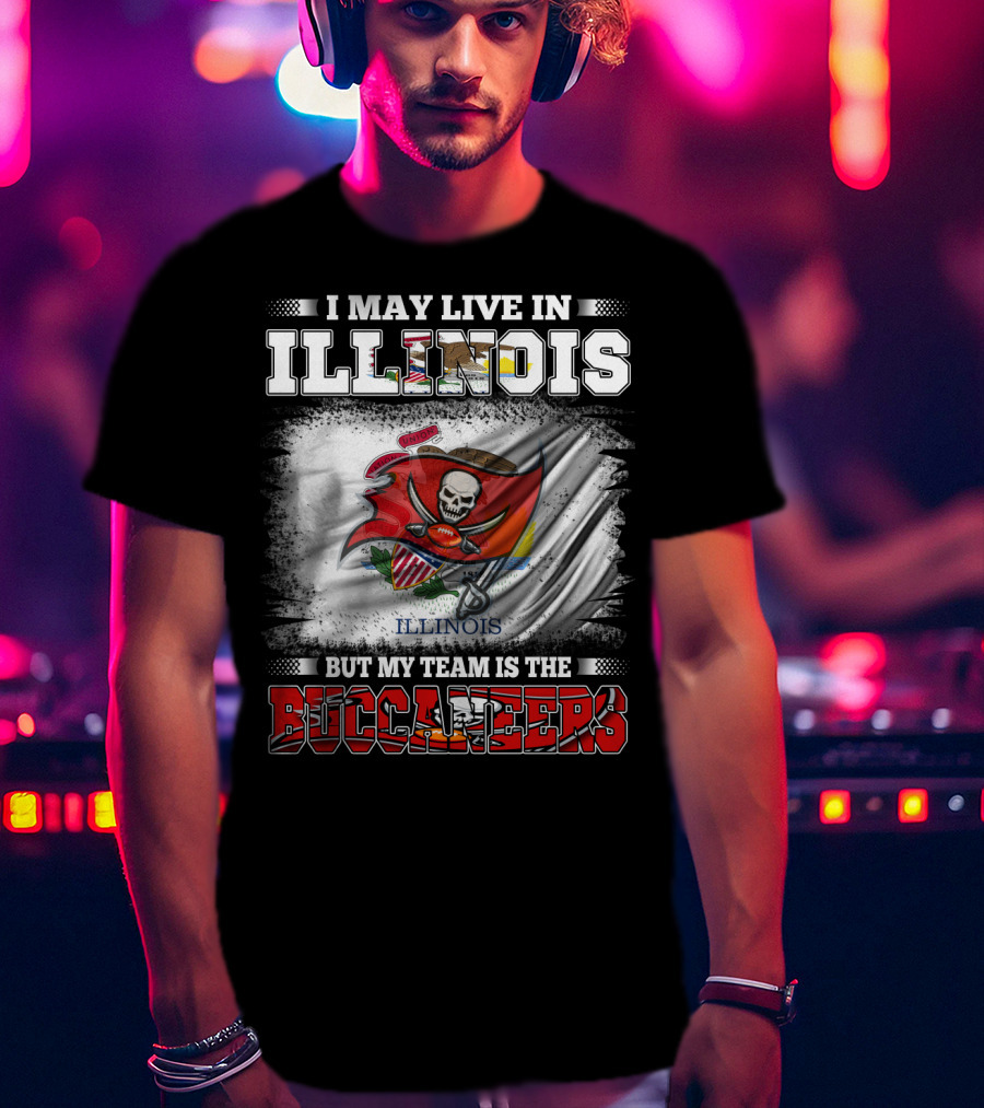 Illinois-Based Fan Connection To Buccaneers Team Pride T-Shirt