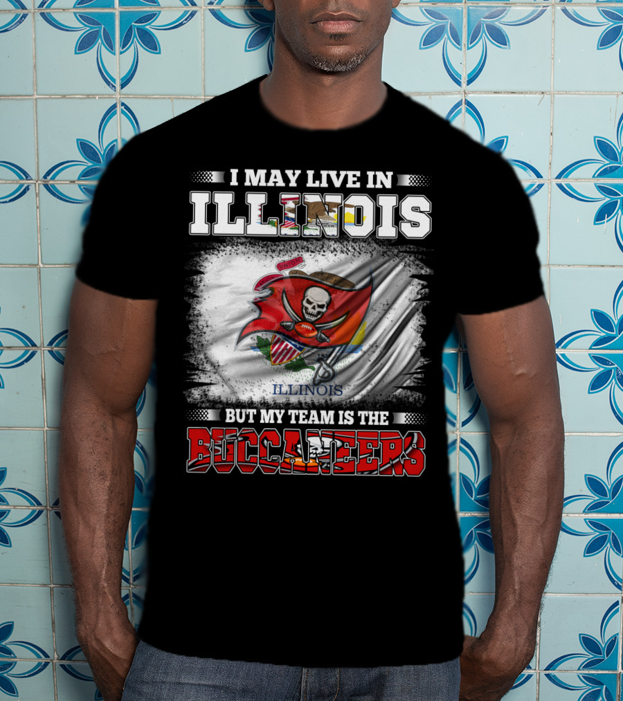 Illinois-Based Fan Connection To Buccaneers Team Pride T-Shirt