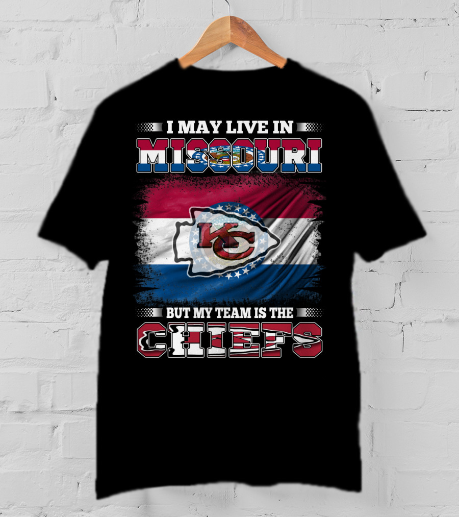 Missouri Pride Kansas City Chiefs Team Loyalty Fan T-Shirt