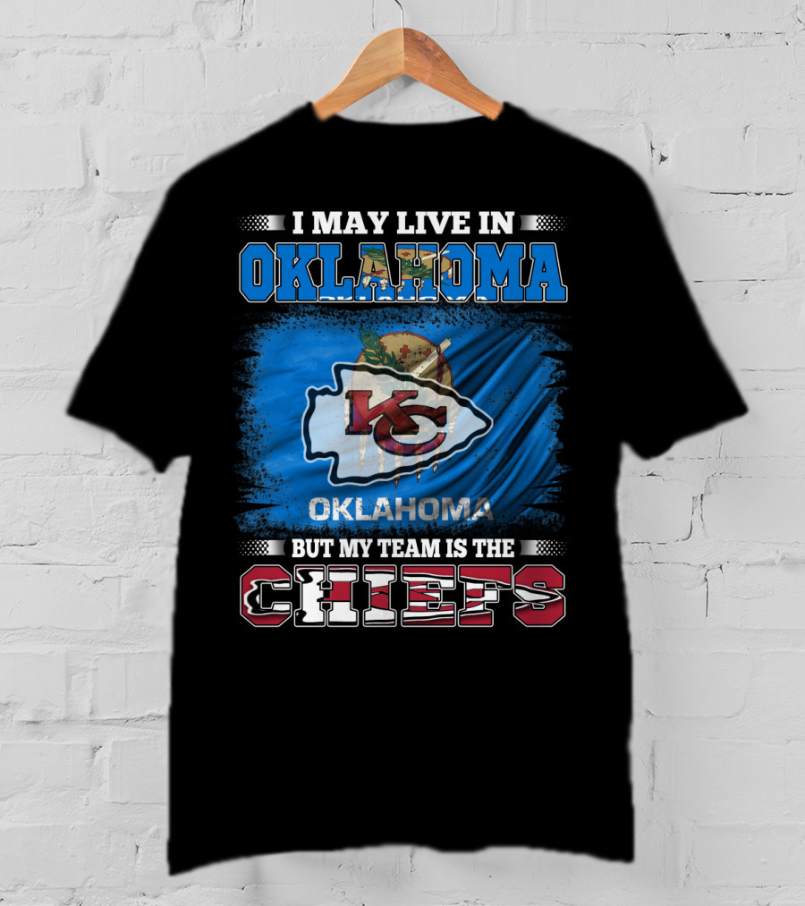 Oklahoma Residents Supporting Kansas City Chiefs Loyalty T-Shirt