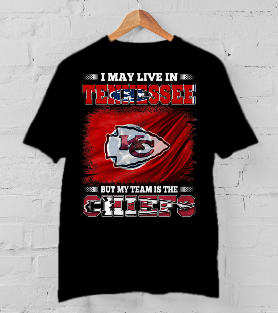 Tennessee Fan With Kansas City Chiefs Loyalty T-Shirt