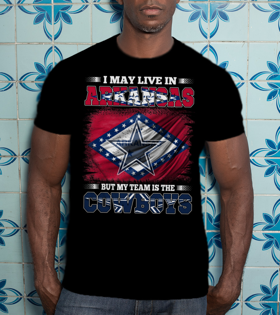 Arkansas Resident Proudly Supports The Cowboys Team T-Shirt