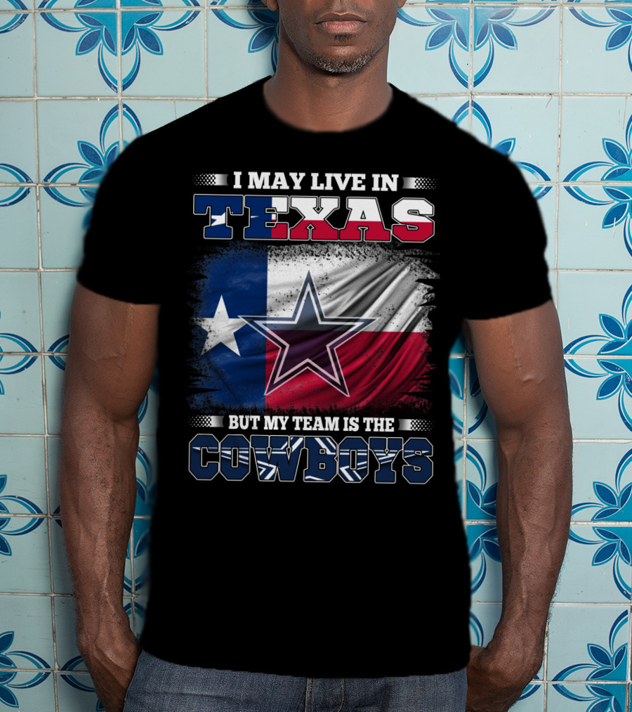 Texas Pride With Dallas Cowboys Star Fans T-Shirt