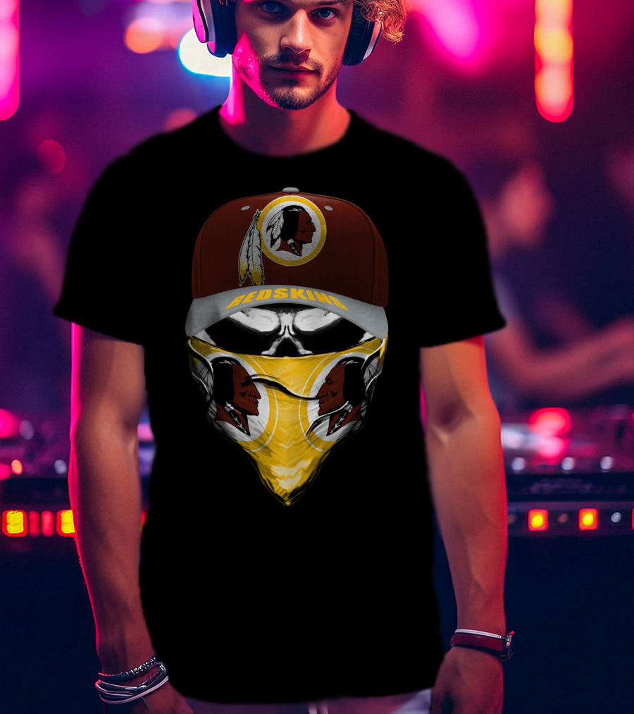 Redskins Washington Logo Feather Tribal T-Shirt