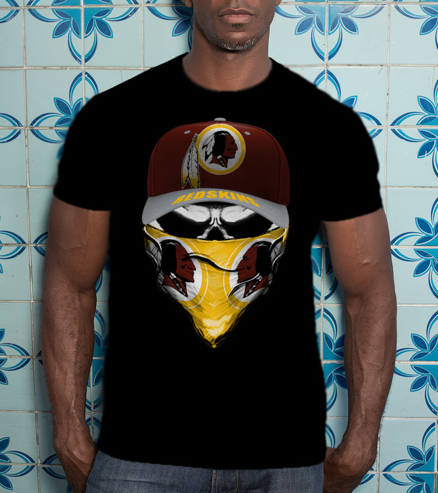 Redskins Washington Logo Feather Tribal T-Shirt