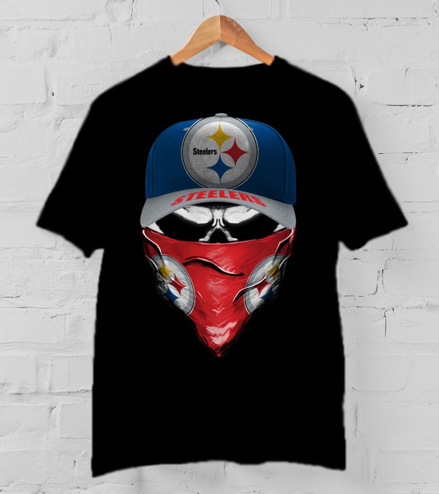 Steelers Pittsburgh Steelers Bandana And Cap T-Shirt