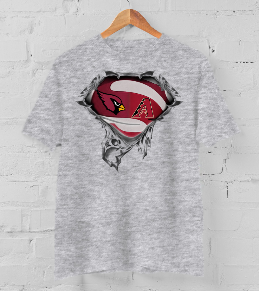 Arizona Cardinals Arizona Diamondbacks Marvel Super Heroes T-Shirt
