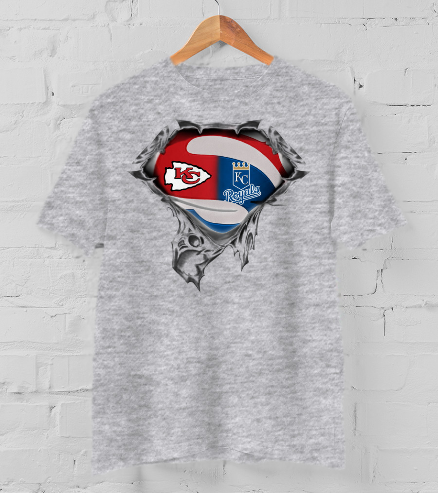 Kansas City Chiefs And Royals Super Combo 3D T-Shirt
