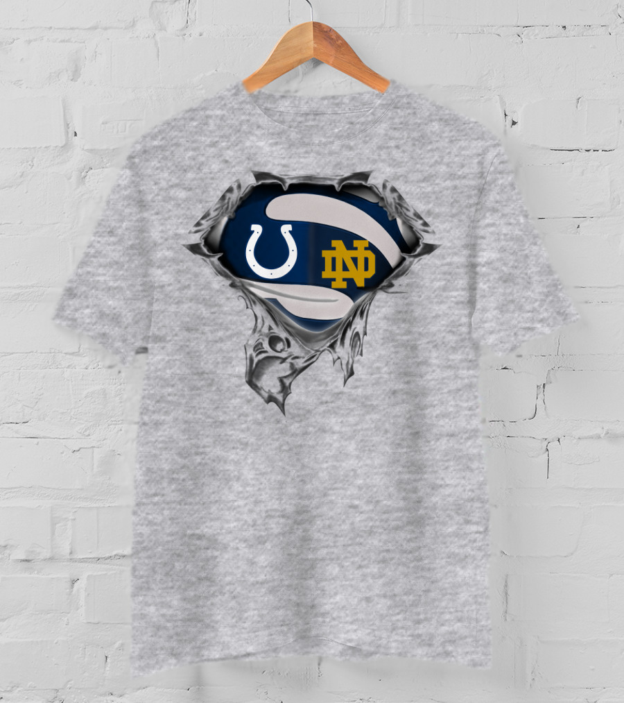 Colts Notre Dame Football Fusion T-Shirt