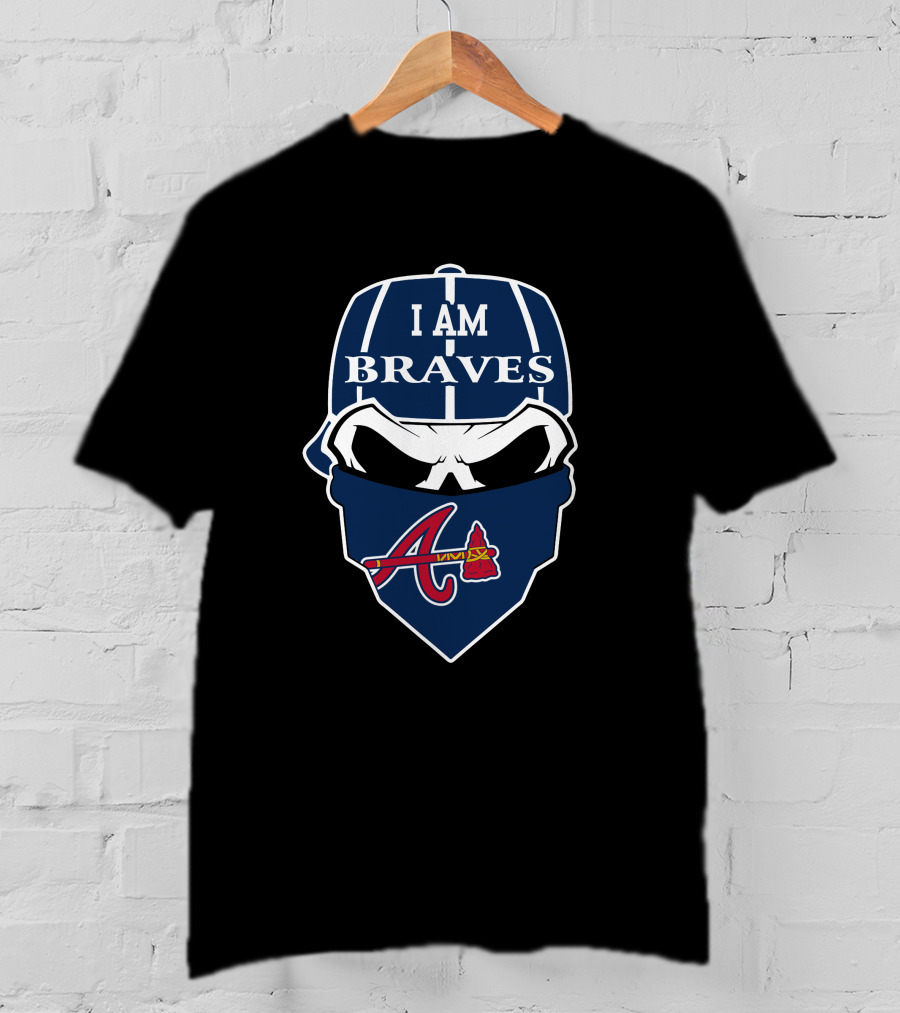 I Am Braves Skull Atlanta A T-Shirt