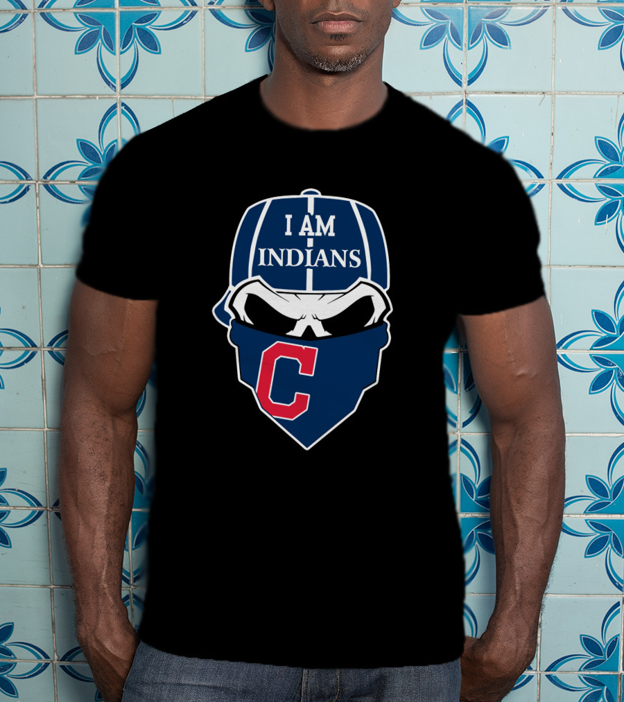 I Am Indians Skull C T-Shirt