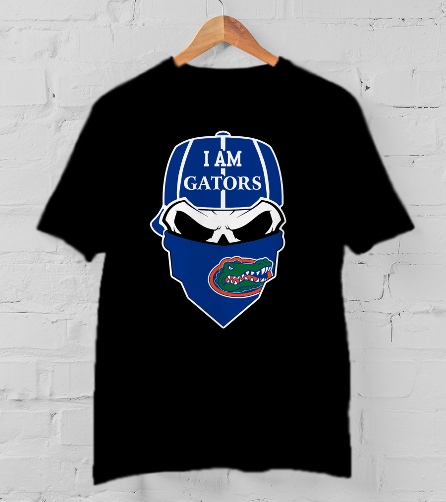 I Am Gators Florida Gators Skull T-Shirt