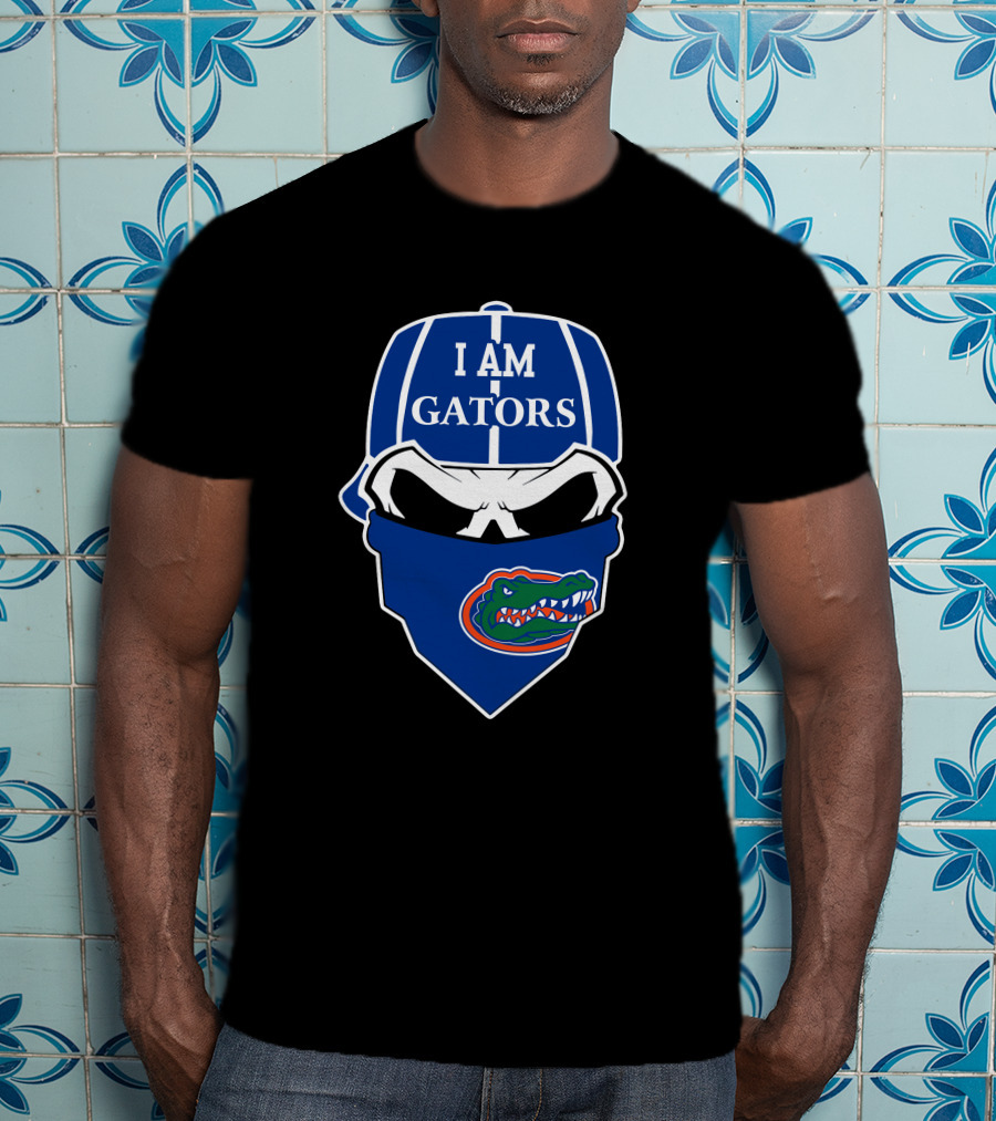 I Am Gators Florida Gators Skull T-Shirt